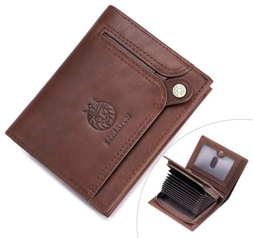 SCHLATUM SCHLATUM 21-Slot Accordion Wallet