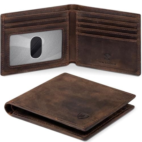 RUNBOX RUNBOX Slim Bifold RFID Front Pocket Wallet