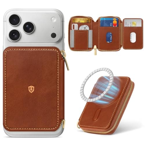 SHIELDON SHIELDON 12-Card Zip MagSafe Wallet