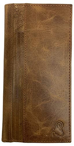 Cavelio Cavelio Crazy Horse Checkbook Cover