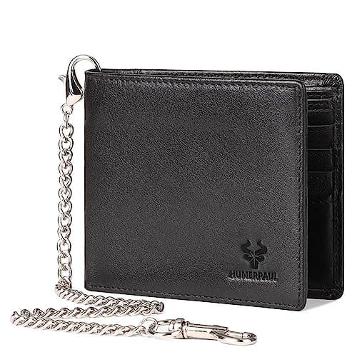 FOUTOUKEEP FOUTOUKEEP Chain Card Wallet