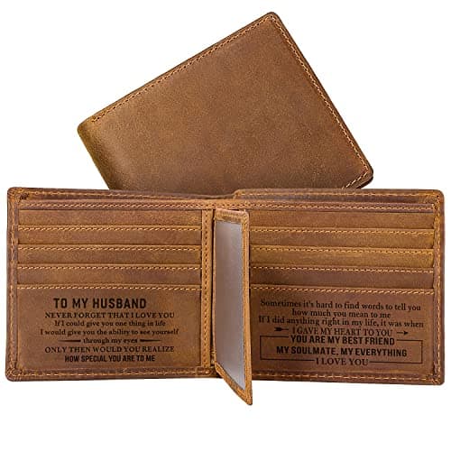 kullder kullder Engraved Leather Wallet