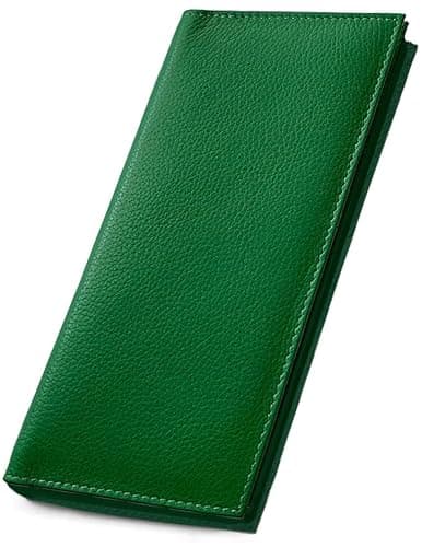 123 Cheap Checks 123 Cheap Checks Genuine Calf Checkbook Cover