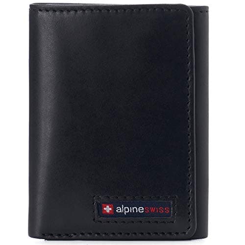 Alpine Swiss Alpine Swiss Leon RFID Trifold